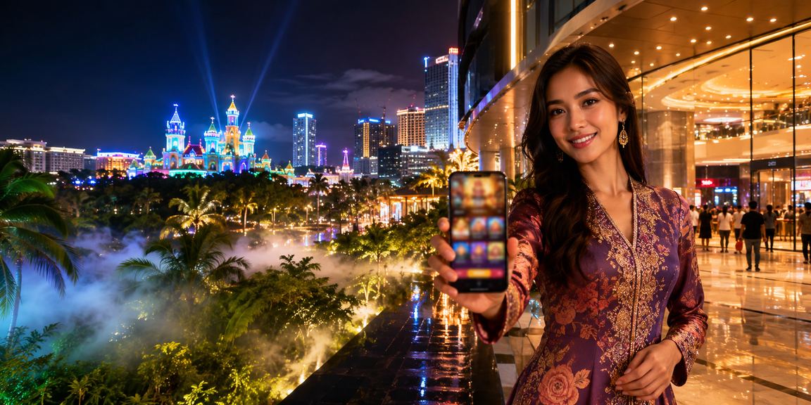 Aplikasi mudah alih kasino Malaysia di skrin telefon pintar