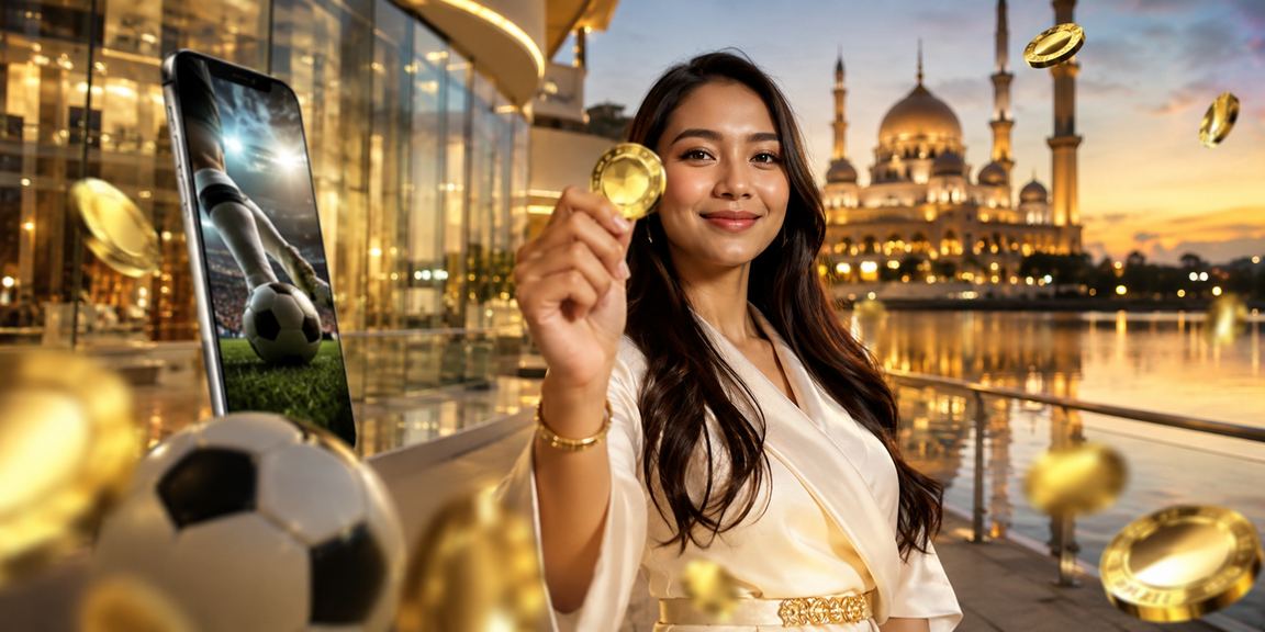 Pemain bertaruh sukan secara dalam talian di Putrajaya bergaya Melayu dengan telefon